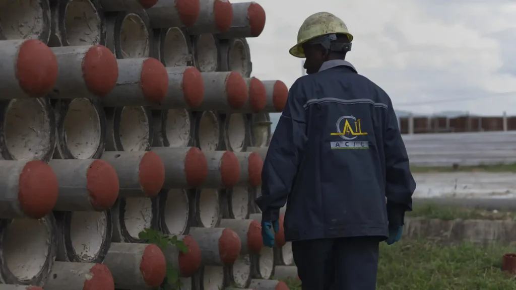 Rigid individual quality inspection of certified utility poles by ACIL technicians.
