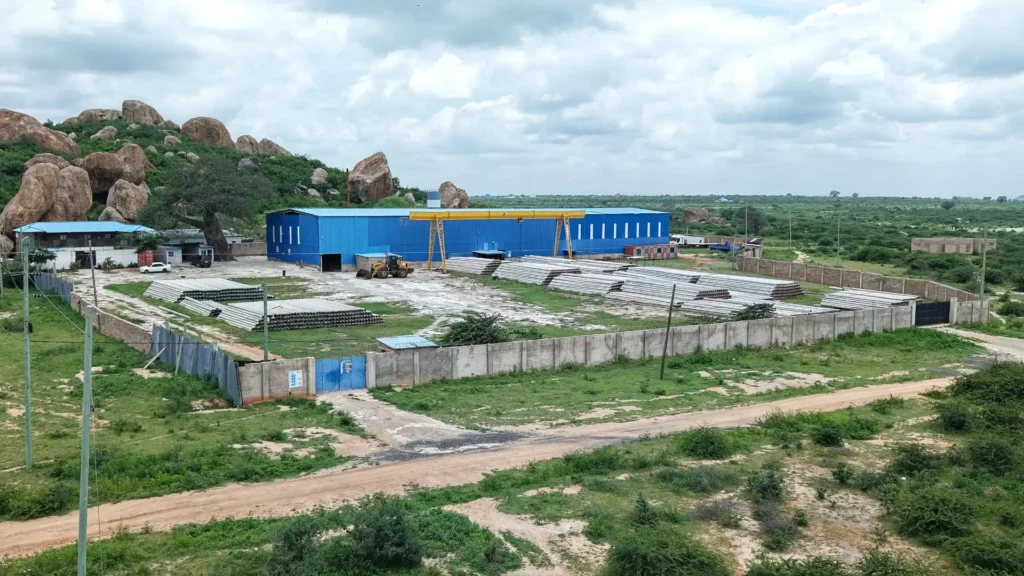 Expansive 2,500 SQM industrial facility of ACIL in Kikombo, Dodoma.