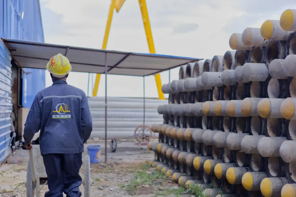 ACIL Concrete Poles Factory in Dodoma, Tanzania