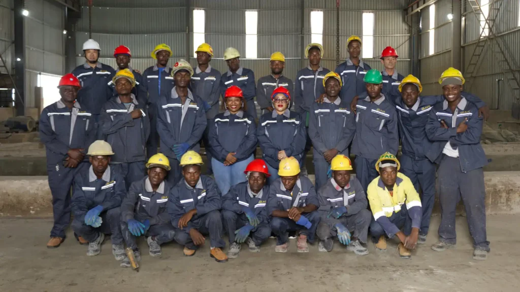 ACIL Team Concrete Poles Factory Tanzania