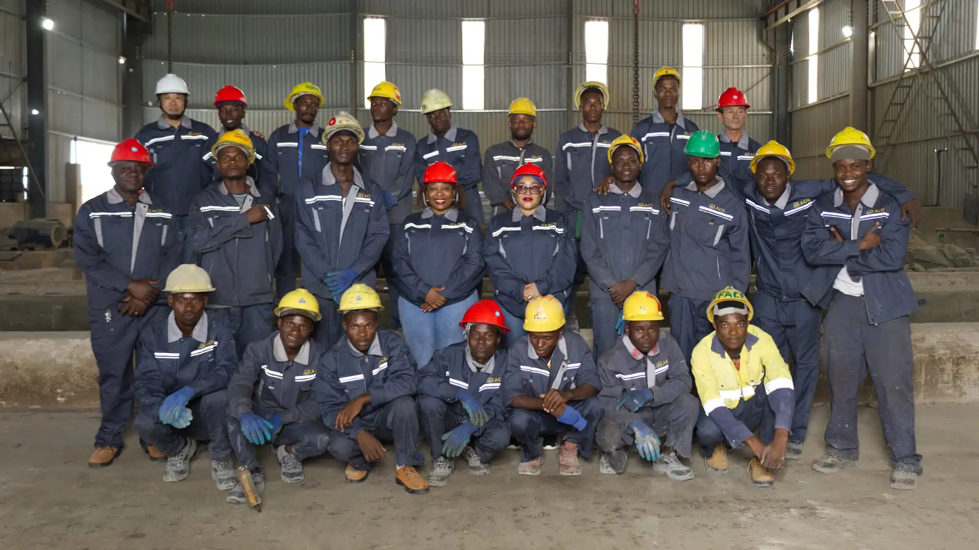 ACIL Team Concrete Poles Factory Tanzania